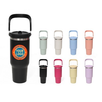 40 oz. Stainless Steel Travel Mugs w/ Handle
