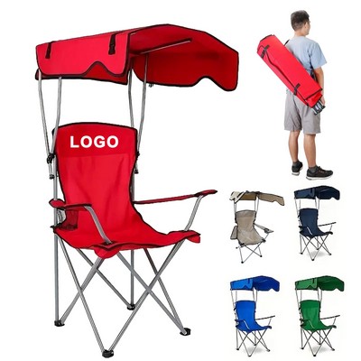 Folding Canopy Camp Chair