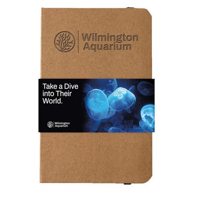 Mini FSC® Mix Bound Journal w/Full Color GraphicWrap (3.5"x5.5")